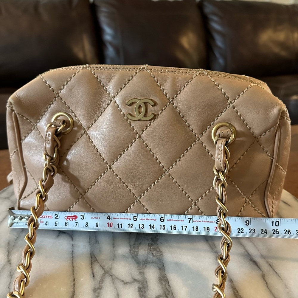 Authentic Chanel Quilted Handbag - Picture 15 of 16